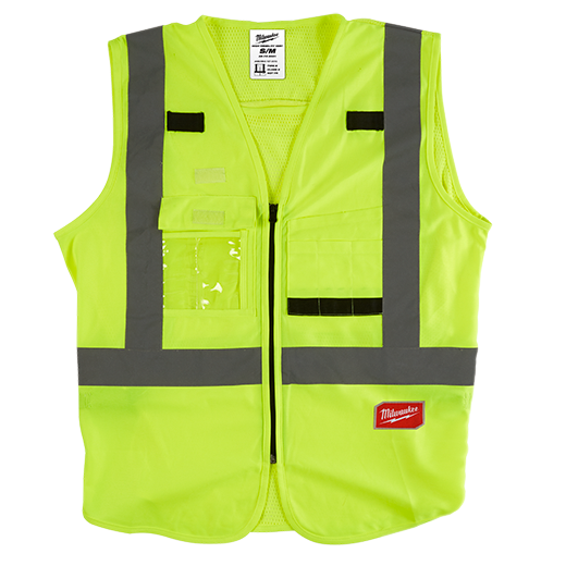 Safety Depot Breathable Surveryor Vest ANSI Class 2 Approved Large Deep Pockets Orange, 3XL Mic Tabs & High Visibility Reflective Tape SURV 